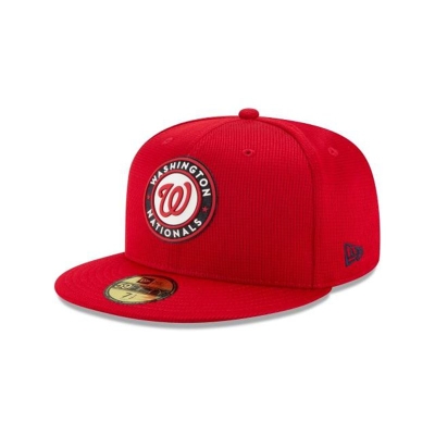 Sapca New Era Washington Nationals MLB Clubhouse Collection 59FIFTY Fitted - Rosii